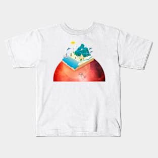 Frank's Great Exploration (2) Kids T-Shirt